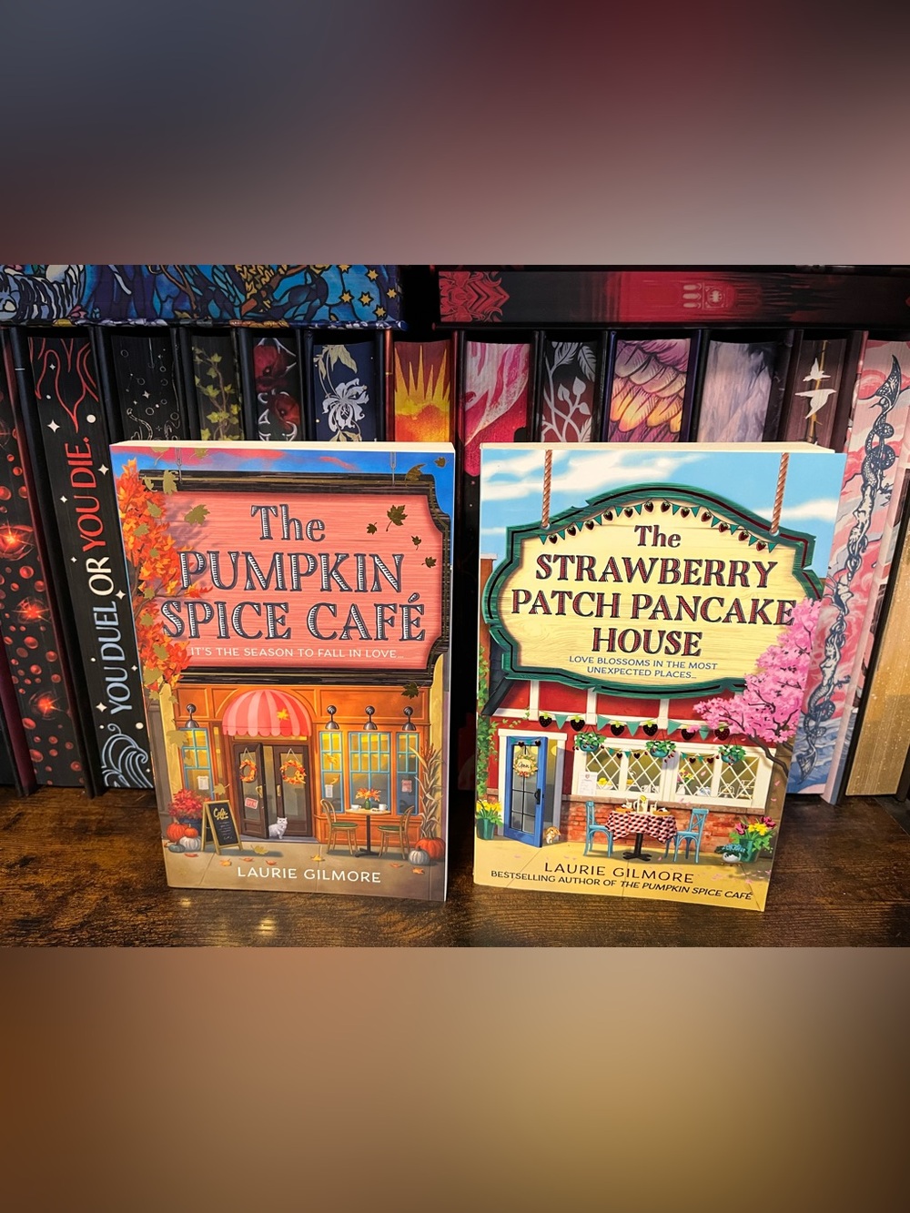 The Pumpkin Spice Cafe & The Strawberry Patch Pancake House Book Bundle New